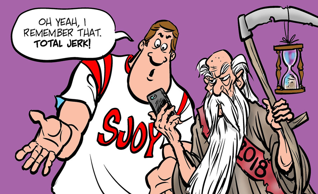 'Tank McNamara' Kicks off "Sports Jerk of the Year" for 2018