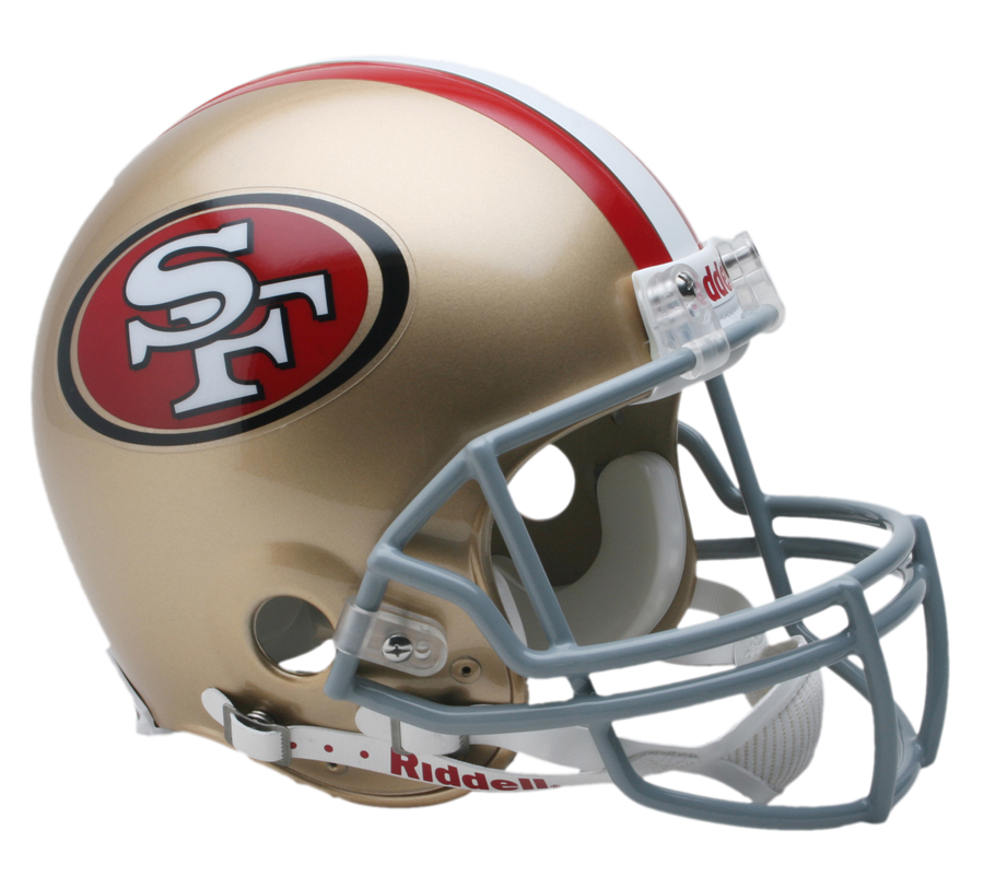 49ers helmet