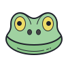 Icons8 frog face 100